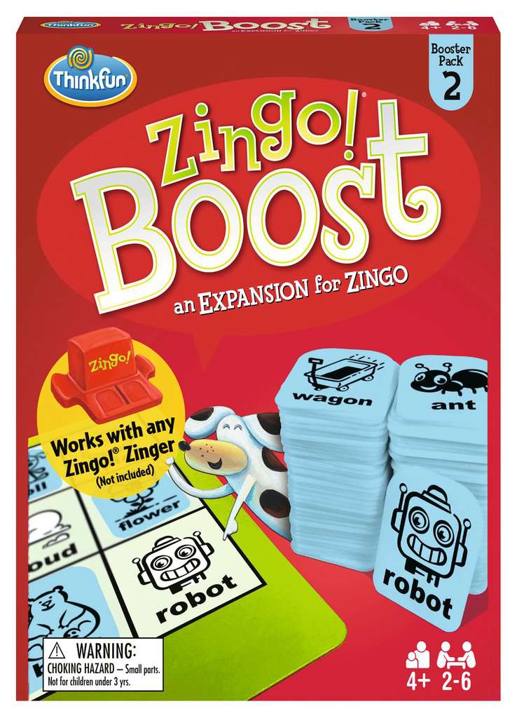 booster box boosted board Zingo! Booster Pack 2