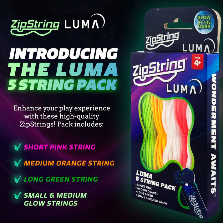 Zip String Loho ZipString Luma String 5 Pack – kitsandkaboodle